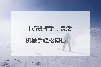 点赞挥手，灵活机械手轻松模仿