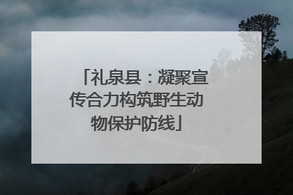 礼泉县：凝聚宣传合力构筑野生动物保护防线