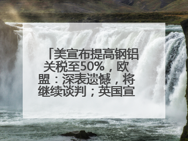 美宣布提高钢铝关税至50%，欧盟：深表遗憾，将继续谈判；英国宣称要建12艘核潜艇；马斯克最新发声：不想为美政府所做的一切承担责任丨早报