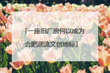 一座旧厂房何以成为合肥潮流文创地标