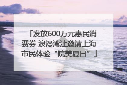发放600万元惠民消费券 浪漫湾沚邀请上海市民体验“皖美夏日”