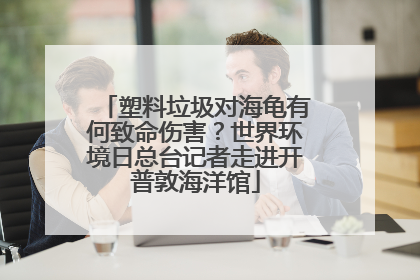 塑料垃圾对海龟有何致命伤害？世界环境日总台记者走进开普敦海洋馆