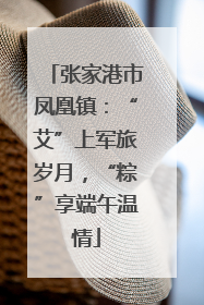 张家港市凤凰镇：“艾”上军旅岁月，“粽”享端午温情