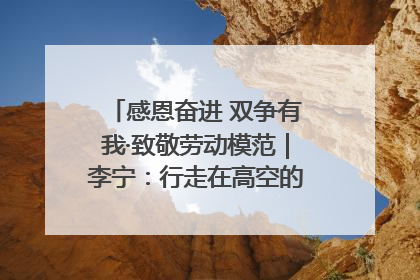 感恩奋进 双争有我·致敬劳动模范｜李宁：行走在高空的“电网卫士”