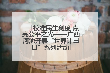 校准民生刻度 点亮公平之光——广西河池开展“世界计量日”系列活动