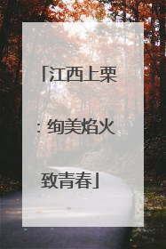 江西上栗：绚美焰火致青春