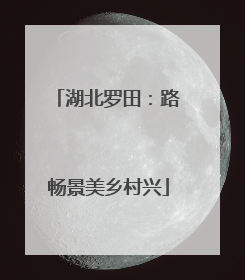 湖北罗田：路畅景美乡村兴
