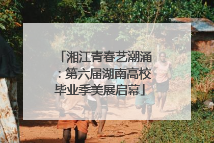 湘江青春艺潮涌：第六届湖南高校毕业季美展启幕