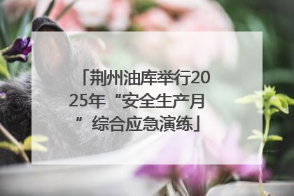 荆州油库举行2025年“安全生产月”综合应急演练
