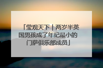 莹观天下｜两岁半英国男孩成了年纪最小的门萨俱乐部成员