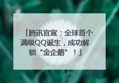 腾讯官宣：全球首个满级QQ诞生，成功解锁“金企鹅”！