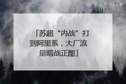 苏超“内战”打到阿里系，大厂流量暗战正酣
