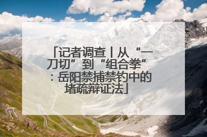 记者调查丨从“一刀切”到“组合拳”：岳阳禁捕禁钓中的堵疏辩证法
