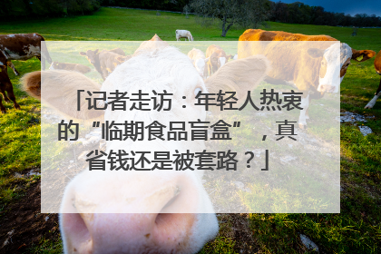 记者走访：年轻人热衷的“临期食品盲盒”，真省钱还是被套路？