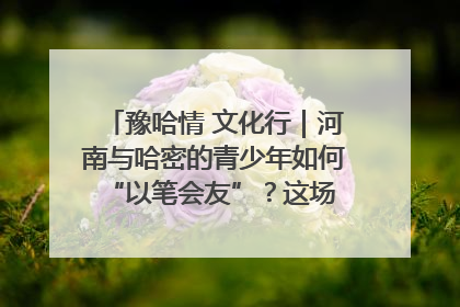豫哈情 文化行｜河南与哈密的青少年如何 “以笔会友”？这场书画展藏着答案