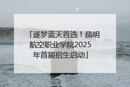 逐梦蓝天首选！昆明航空职业学院2025年首届招生启动