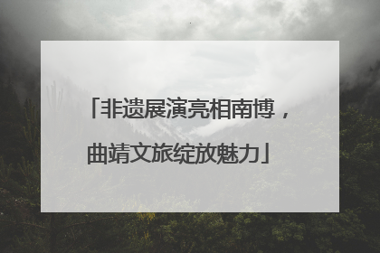 非遗展演亮相南博，曲靖文旅绽放魅力