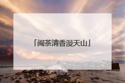 闽茶清香漫天山