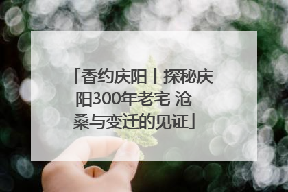 香约庆阳丨探秘庆阳300年老宅 沧桑与变迁的见证