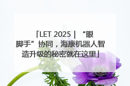 LET 2025｜“眼脚手”协同，海康机器人智造升级的秘密就在这里